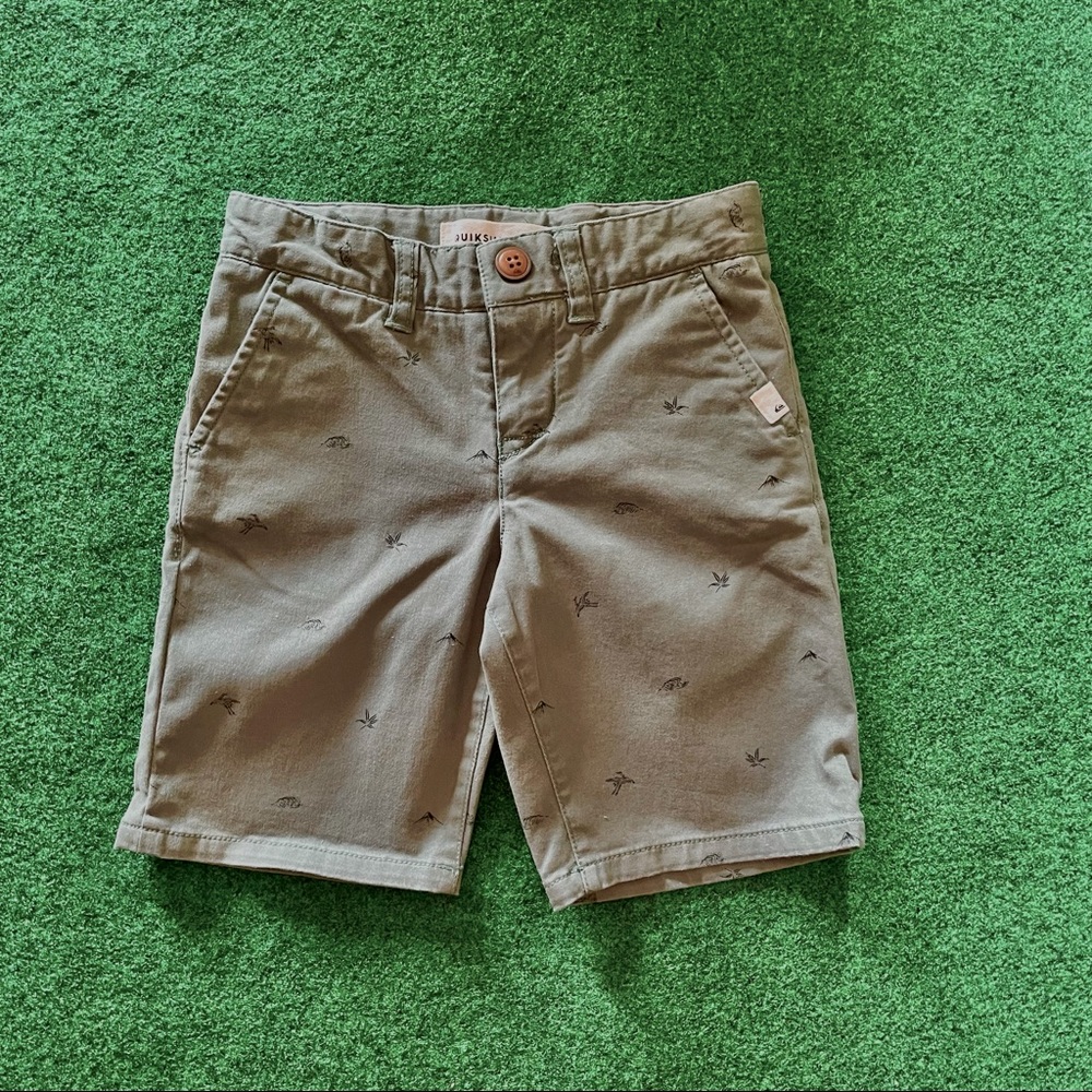 Boys Quicksilver shorts adjustable waistband size7